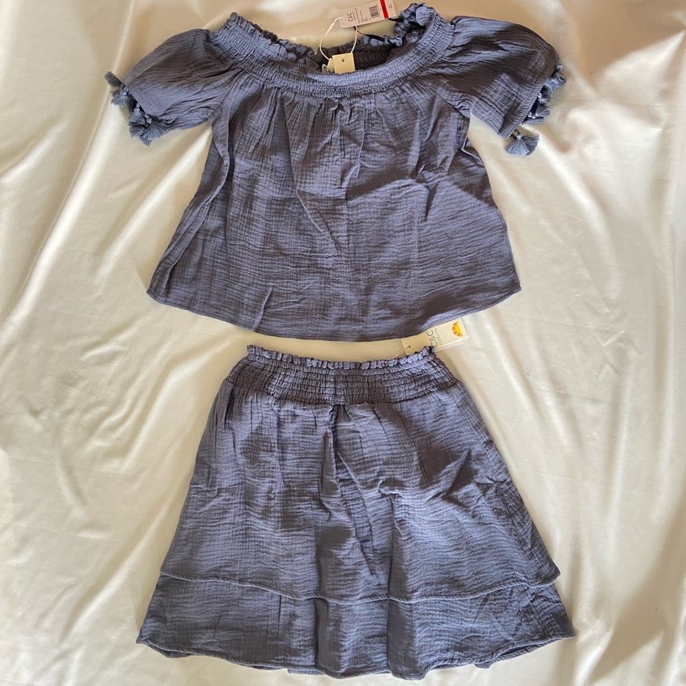 C&C Blue Top XS NWT